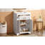 Meuble-lavabo 24 po avec lavabo en céramique intégré-1279722779