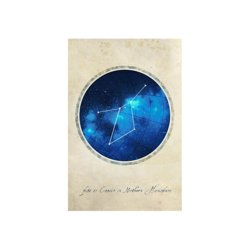 Pisces Print, 36" H x 24" W, Glass Coat