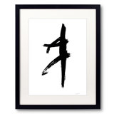 Footloose Print by Lisa Daniels