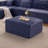 Modular Sectional Corduroy Ottomans, Modern Deep Seat Convertible Sleeper Sofa Bed,Upholstered Ottoman For Living Room-554291125-564745629
