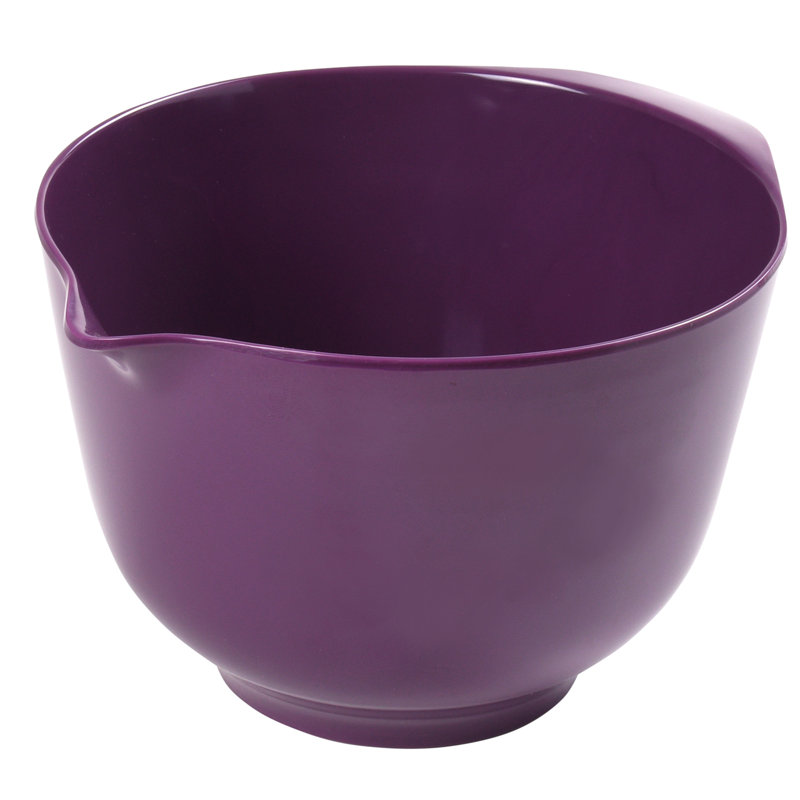 Bol à mélanger Hutzler, 8 po de diamètre, Mauve