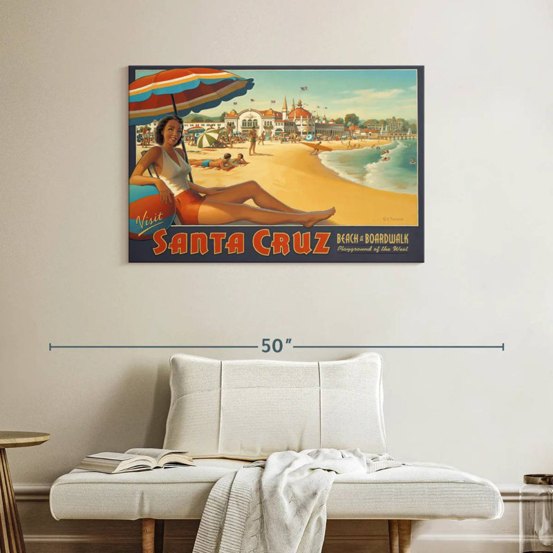 Gillard Visit Santa Cruz, 26" H x 39" W