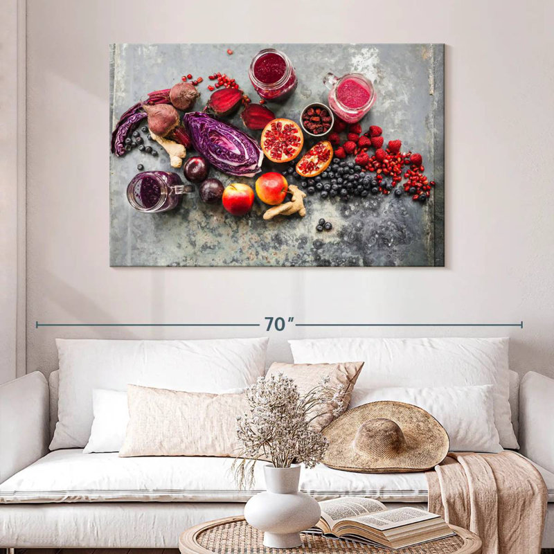 Smoothie aux fruits Yarlin, H 32 po x l 48 po