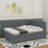 Full Size Upholstered Daybed With Storage Drawers-969053713