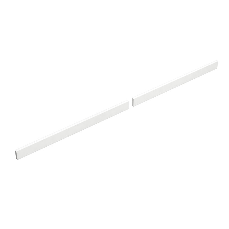 Dosseret de remplacement de 80 pouces, Quartz blanc