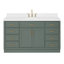 Ensemble de meuble-lavabo simple en bois massif avec plateau en quartz Carrara de 1,5 po Thornaby-1493019971-1487519576