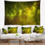 Tapisserie bleu ciel starry abstract clear golden-28494780