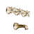 Unlacquered Satin Brass