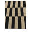 Tapis noir et blanc 3x4 Petrella