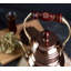 ALFIQ Handmade Hammered Copper Teapot, Artisan Kitchen Serveware-1585112622