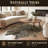 Natural Home Decor Togo Cowhide Rug African Zebra 5'x7'