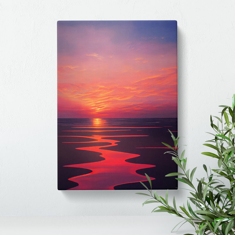 XV1022-4810X Ultimate Sunset - Print, No Matte, Wrapped Canvas, 50cm H x 35cm W