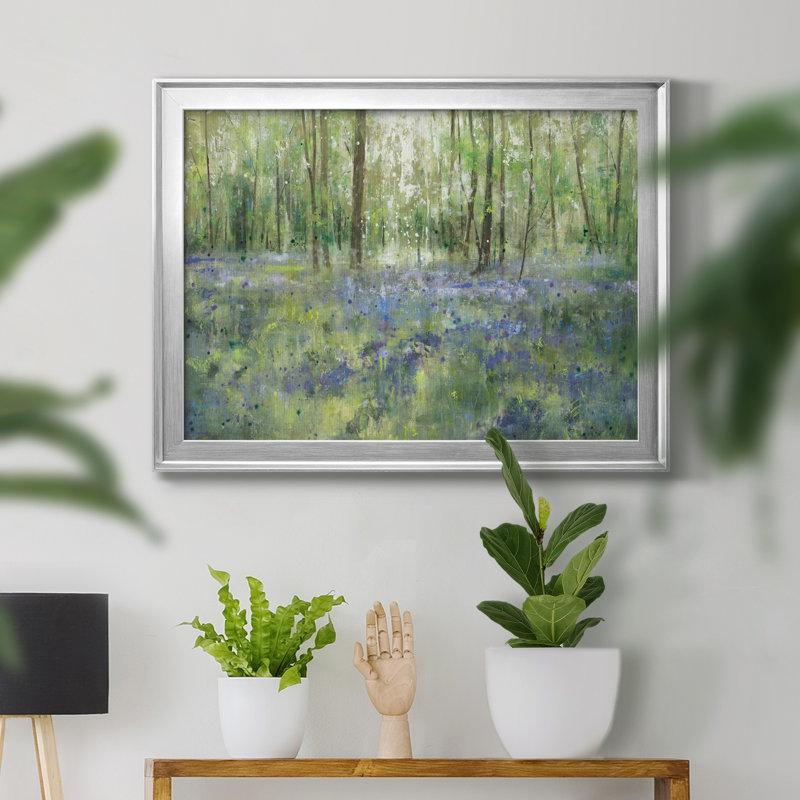 Reproduction de cadre photo Hill sur toile, Toile avec cadre argenté, H 22,5 po x l 30,5 po x P 1,5 po