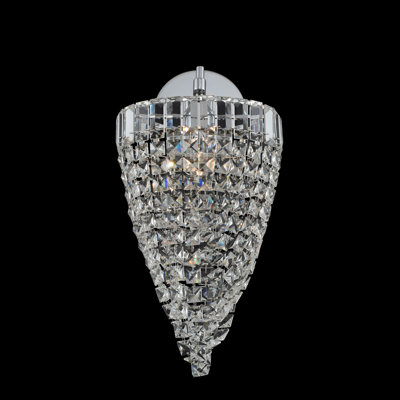 Mira 1 LT Chrome/Clear Wall Sconce Allegri