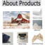 «White Winter Farmhouse Snow Red Farm Barn Cow», art mural simple sur toile, 12 po x 18 po