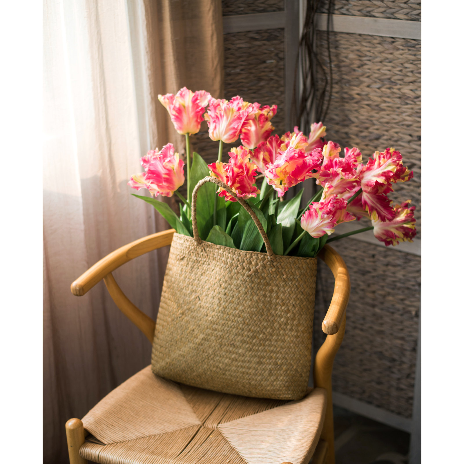 Tulip Floral Stems, Pink