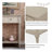 Daisy Series Console Table Traditional Design With Two Drawers And Bottom Shelf (Retro Grey)