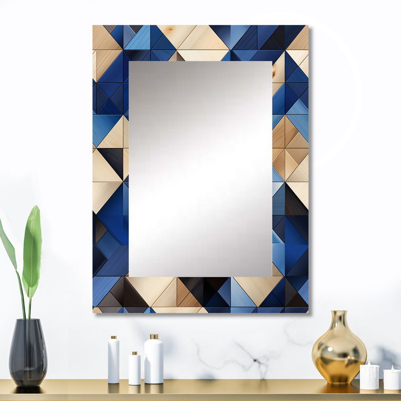 Zanzibar - Modern Wall Mirror, 32 po x 24 po