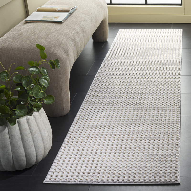 Tapis de couleur unie Slate Performance, Tapis de couloir 2 pi x 8 pi