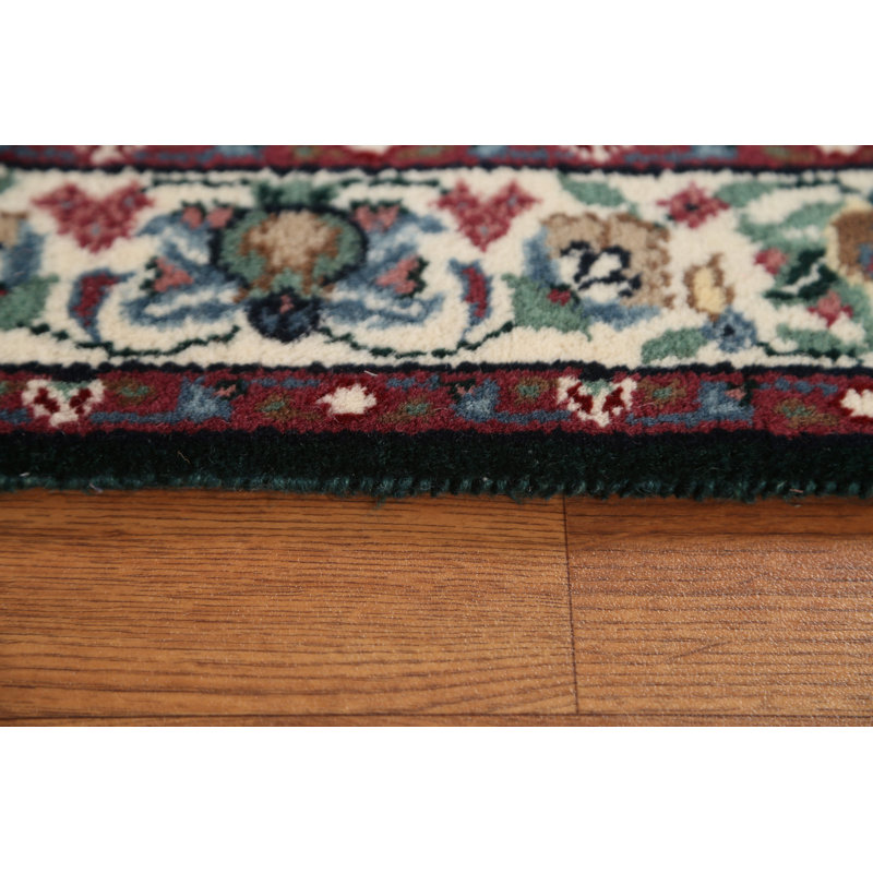 Tapis vert Kashan