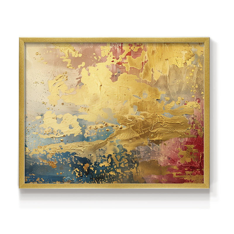 Série abstraite CLCLIX, reproduction encadrée, H 8 po x l 10 po