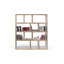 Sighfrith 159cm H x 150cm W Standard Bookcase-10485766