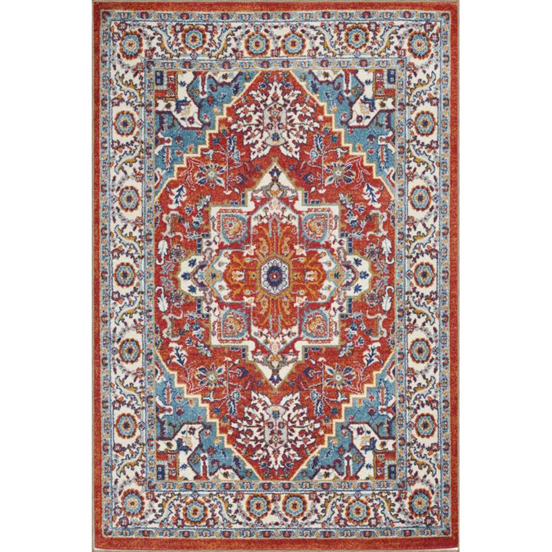 Tapis décoratif à motif de losanges, Sous-tapis carré 3 pi 3 po inclus