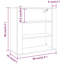 Latavian 33cm Sideboard-784180396