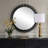  Jael Round Iron Bands Mirror
