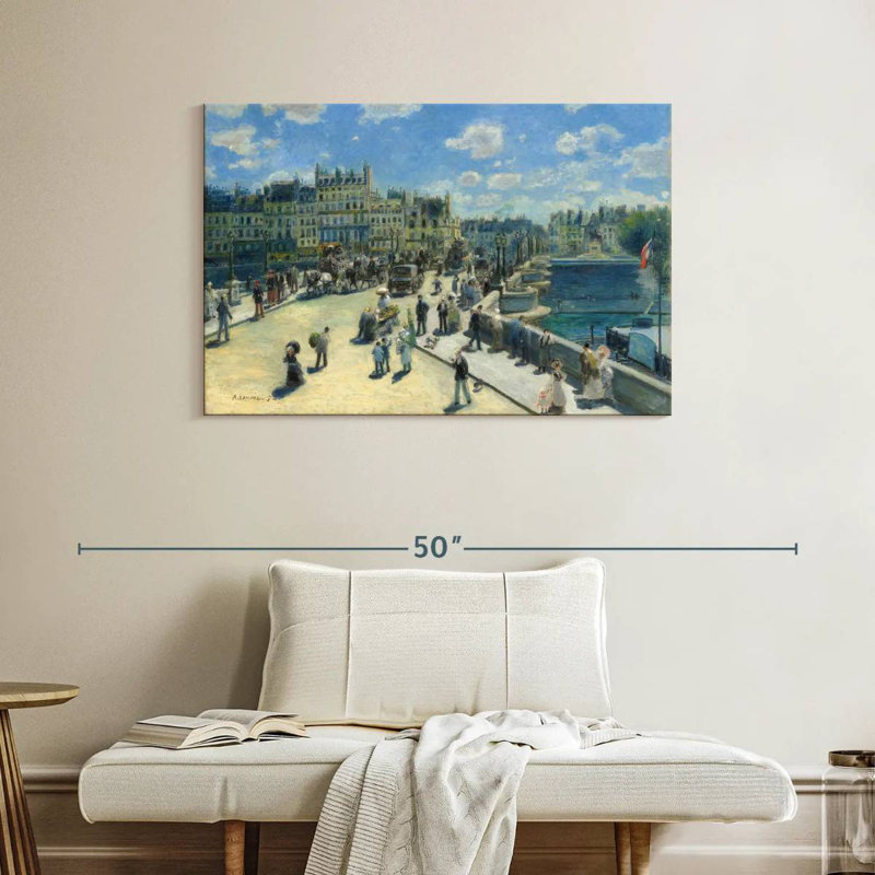 Ravi Pont Neuf Paris, 26" H x 39" W