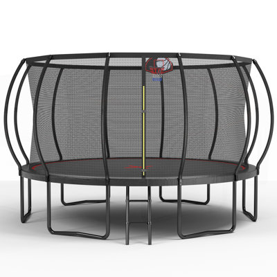Trampoline d'extérieur durable avec des fonctionnalités avancées pour un plaisir ultime