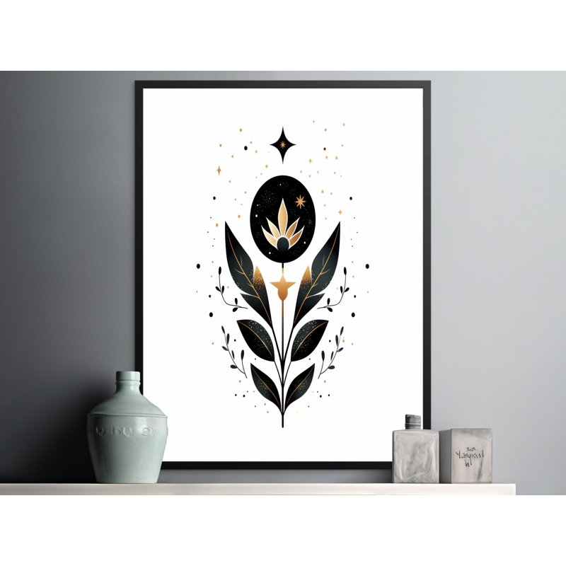 Minimal Line Art Matte Poster, 9x11