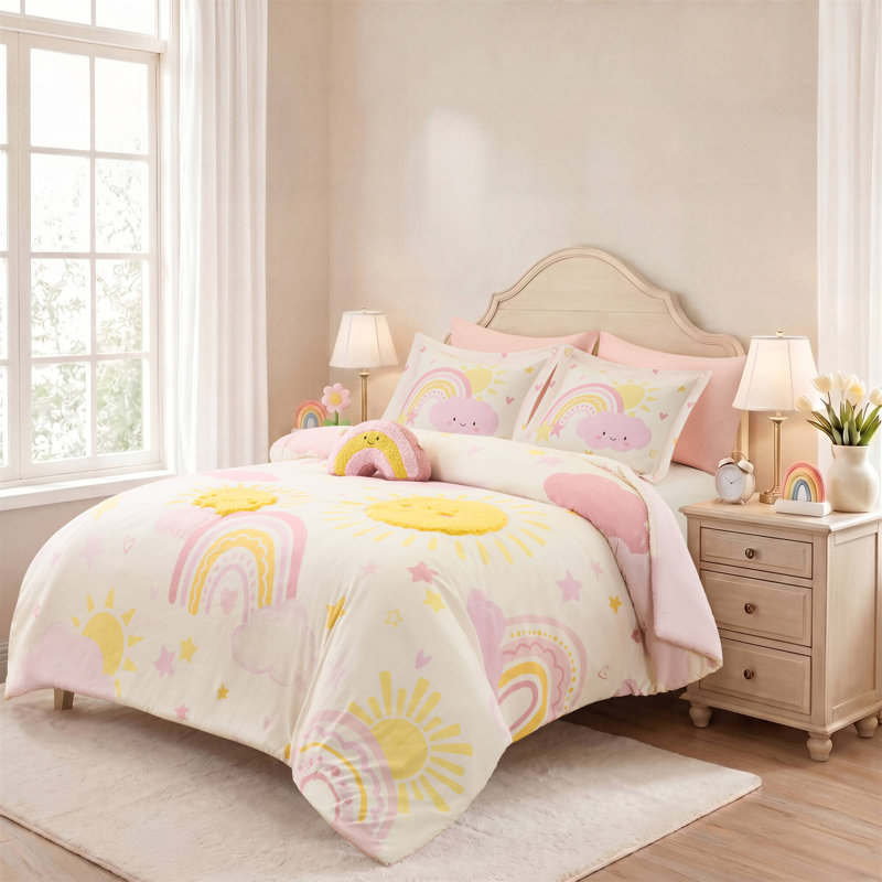 Ensemble de couette Sunshine 6 pièces, Grand lit