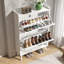 20 Pair Shoe Storage Cabinet With 2 Drawers and Adjustable Shelves-360221099