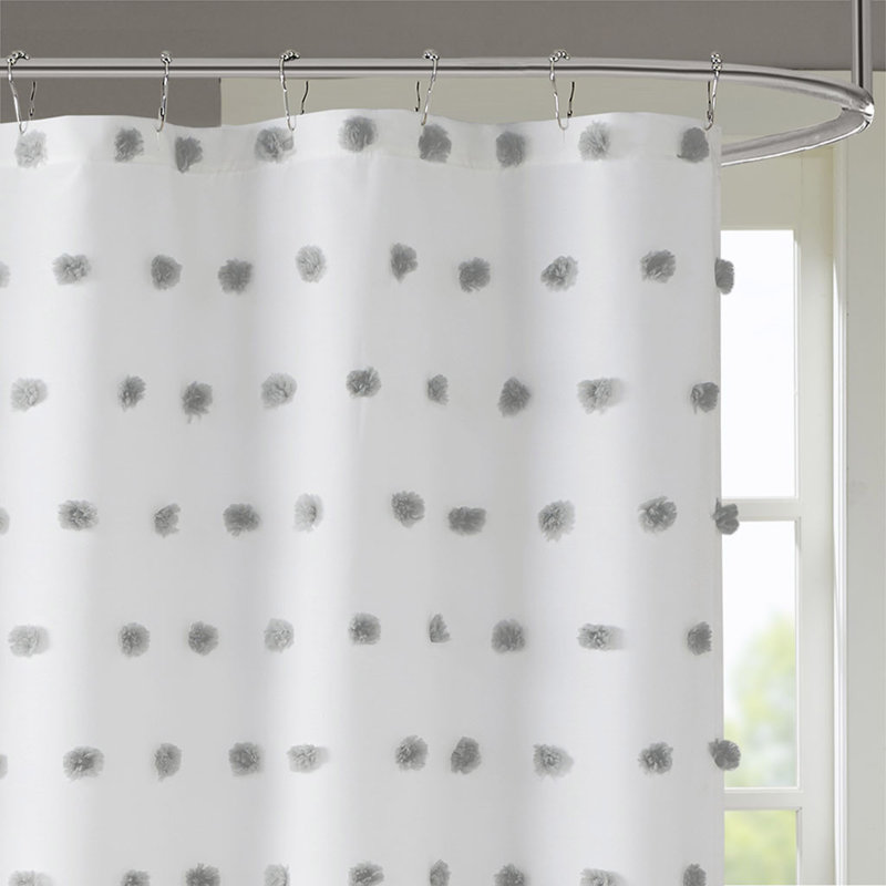 Shower Curtain 1pc, Gray, 72" x 72"