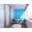50.04cm x 50.04cm Wood Tile in White