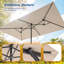 Parasol de marché double 11x7Ft-1015089194