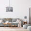 Modern Crushed Velvet Lamp Shade with Shiny Paper Inner-1868901607-1752252864