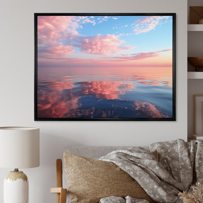 Ciel sérénité sur toile