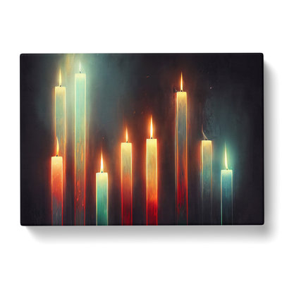 Candle Art Vol.2 - Wrapped Canvas