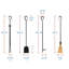 Ensemble d'outils de cheminée 4 pièces Everson-250760871