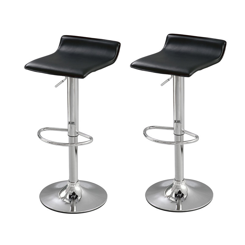 Chaise de bar Adish, Noir