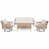 Coussin beige / structure naturelle est en rupture de stock
