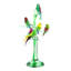 Murano Glass Tree with 6 Birds