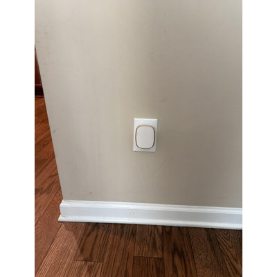 Portée de 1 000 pi assez forte avec 5 niveaux de volume et carillons de porte en mode silencieux clignotant à DEL
