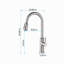 Robinet de cuisine avec douchette extractible-125772420