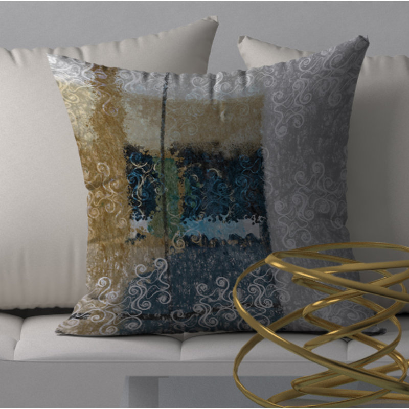 Housse de coussin carrée/insert, 24 po x 24 po