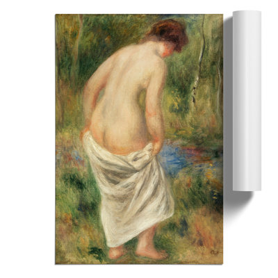 After the Bath by Pierre Auguste Renoir - Frameless Print
