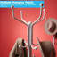 Free Standing Steel Coat Rack - Tubular Tree Stand with Multiple Hanging Hooks-98839776