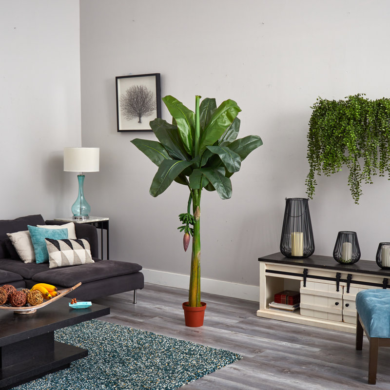72'' Faux Foliage Tree in Pot